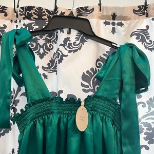 Sunday Forever satin sleepwalker dress
